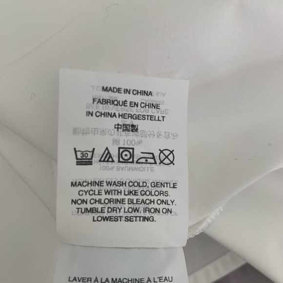 J Crew Button Back Bell Sleeve Tipped Trim Blouse - Picture 8 of 8